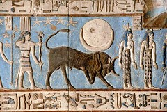 Taurus Mural Dandara, Egypt