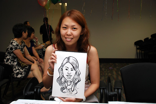 caricature live sketching for iFast Financial Pte Ltd - 5