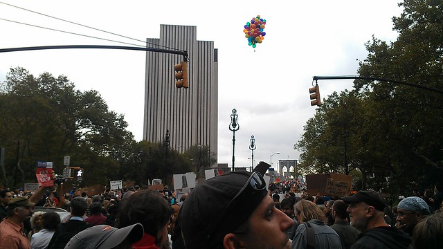 #OccupyWallStreet balloons