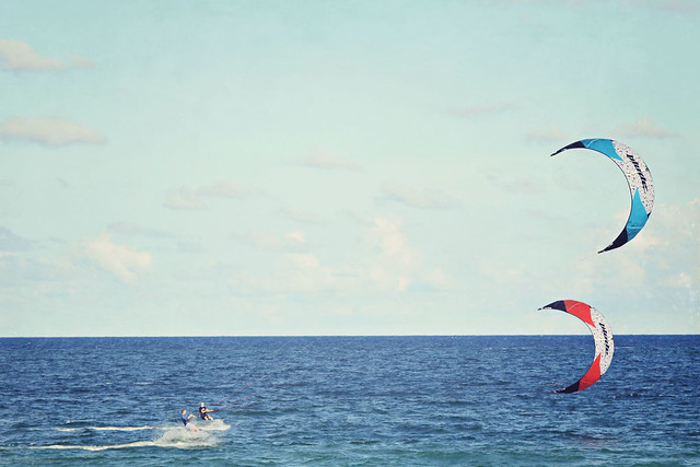 Fort Lauderdale beach kitesurfer 10