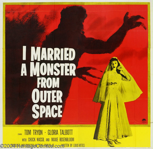 I Married a Monster from Outer Space (1958) 6 Sheet