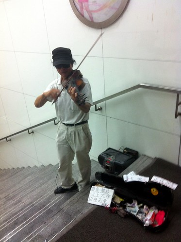 The Violinist Busker