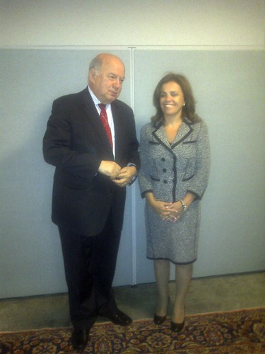 OAS Secretary General Meets with First Lady of El Salvador