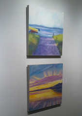 Two Paintings in the Gallery by randubnick