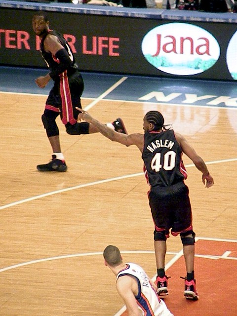 Dwayne Wade and Udonis Haslem, Miami Heat
