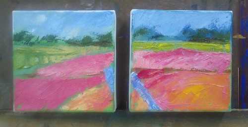 Bright Bog Diptych by Sultry
