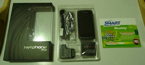 Unboxing Smart Netphone 701
