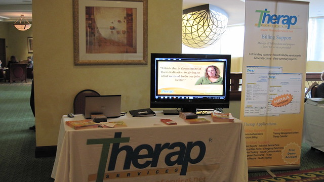 Picture of Therap Booth in FARF & Respect of Florida Annual Meeting