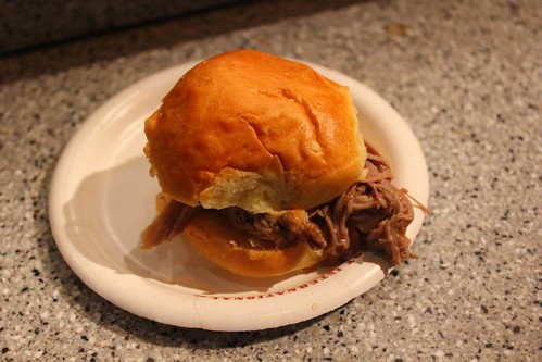 Hawaii - Kalua Pork Slider with Sweet and Sour Dole Pineapple Chutney and Spicy Mayonnaise