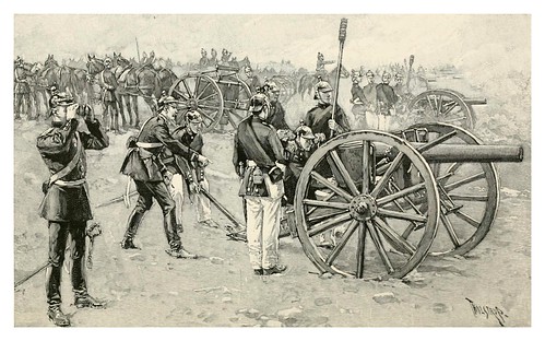 019-Artilleria de campo alemana-The Armies of to-day.. (1892)-varios autores