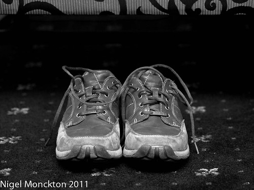 1000/558: 12 Sept 2011: Pair of Shoes by nmonckton
