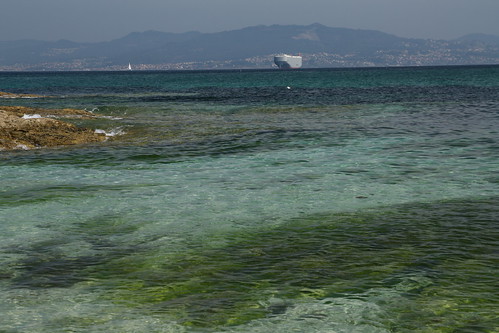 Vista de Vigo desde las Islas Cíes