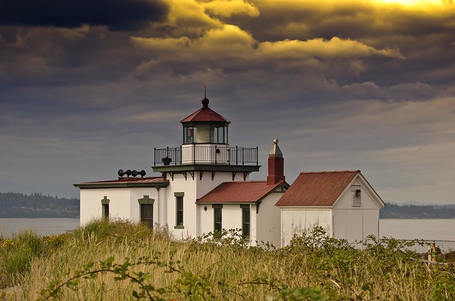 West Point USCG Lighthouse - Discovery Park, Seattle, WA