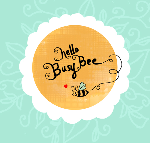 Busy Bee Lady Illustration by Marivic Ulep via define1lady.blogspot.com