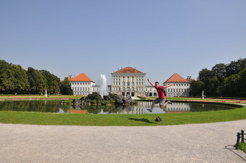 Schloss Nymphenburg - The postcard