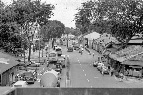 Upper Serangoon Rd (Simon Road on right)