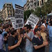 Greek teachers and students in anti-government protests: Thessaloniki, Greece