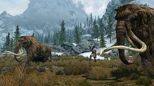 PS3: Mammoths Giant - Skyrim
