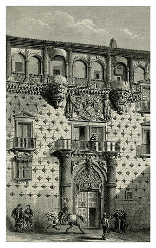 014-Fachada palacio de Guadalajara-Impressions of Spain in 1866- Mary Elizabeth Herbert