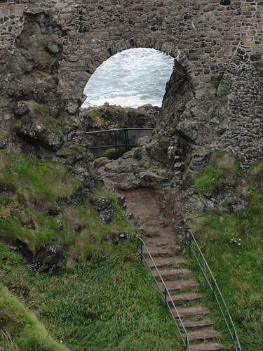 Arch at Dunluce Castle