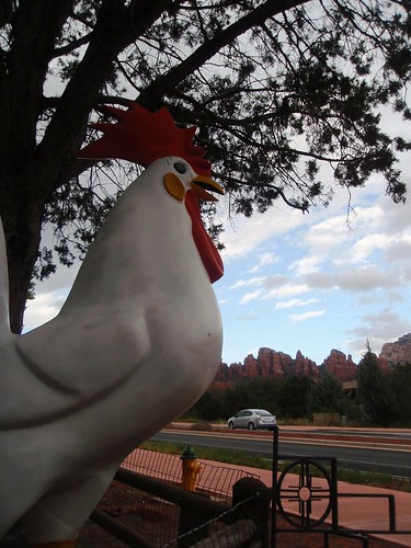 giant chicken of sedona