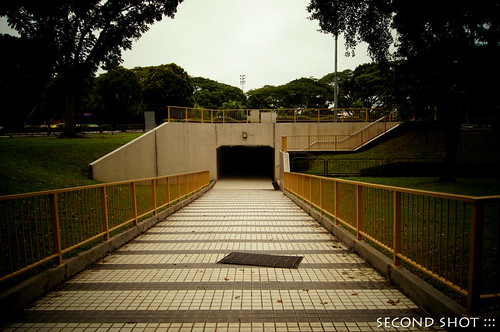 Underpass at old alignment of Kg San Teng?