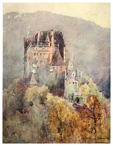 014-Castillo de Eltz-Germany-1912- Edward y Theodore Compton ilustradores