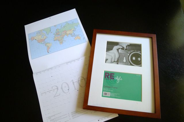 Frame and Calendar
