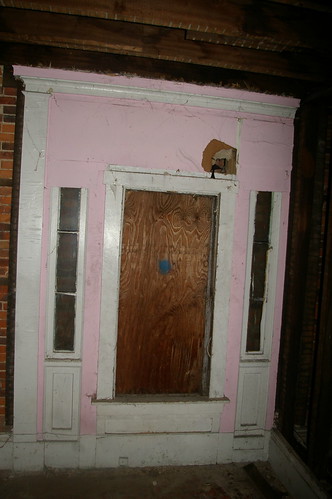Front door, first floor