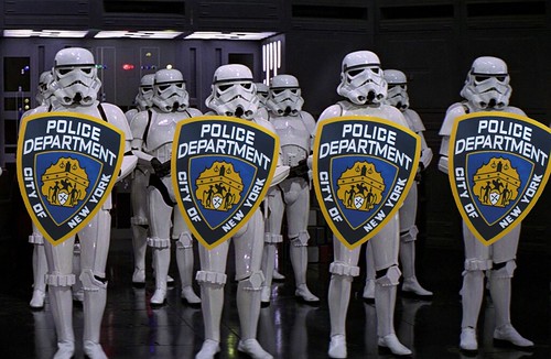 NYPD STORM TROOPERS by Colonel Flick
