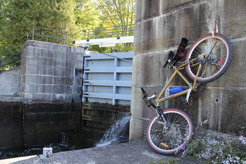 Rideau Canal bike holder