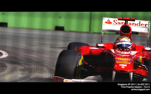 Singapore GP 2011 - F1 3rd Practice Session