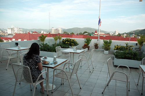 Sino-House Phuket Hotel - Breakfast Balcony