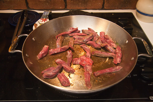 Add Steak to Pan