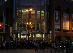 Jets Night - Crowd outside MTS Centre