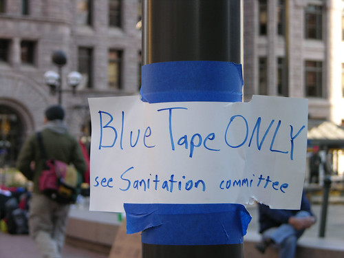 blue tape only