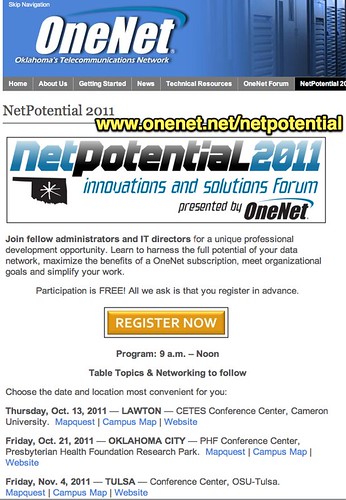 OneNet: NetPotential 2011