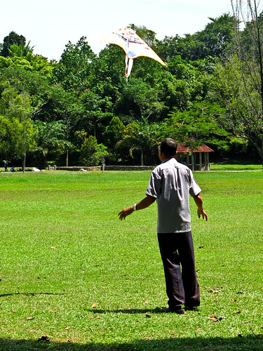 IMG_0570 Flying Kite , 放风筝，Polo Ground ,Ipoh
