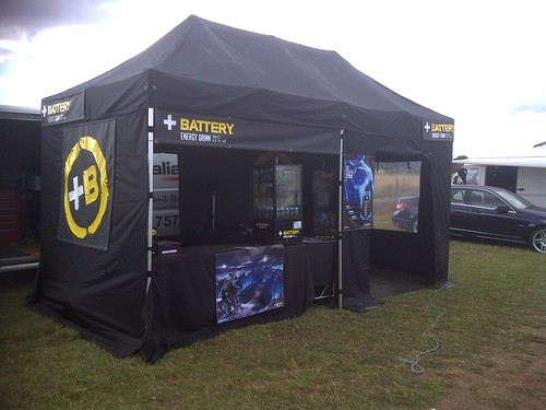 Battery Energy Drink crew out supporting MX in Ollerton, UK by Energy Drinks Ltd