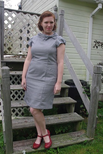 Fall Palette Challenge : Houndstooth Dress