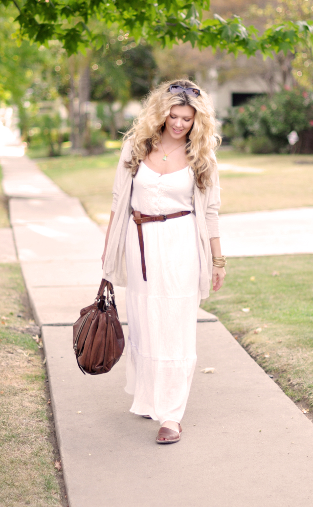 white after labor day -maxi dresses for fall