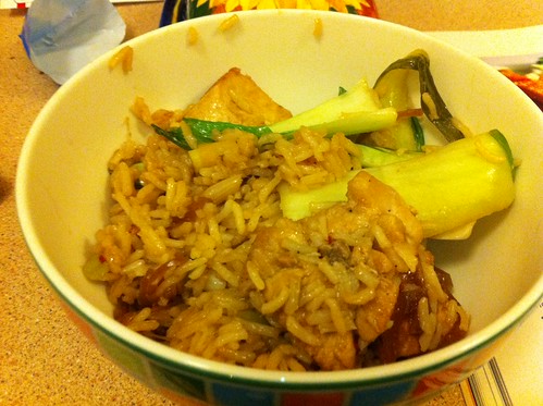 chicken & green onion rice