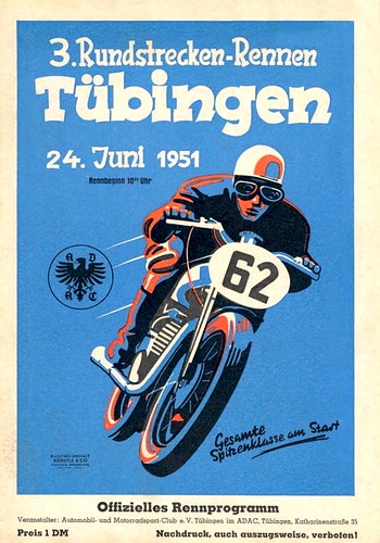 1951 Tubingen German Race by bullittmcqueen