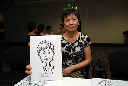 caricature live sketching for iFast Financial Pte Ltd - 6