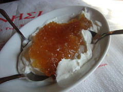 apple spoon sweet on yoghurt hania pelion