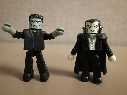 Frankenstein's Monster and Dracula
