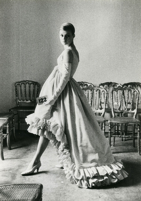 paon-fuchsia-dress,-winter-1957