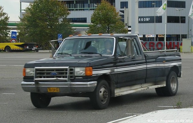 auto old usa classic ford car vintage us automobile diesel 1988 voiture american v8 hoofddorp ancienne f350 américaine