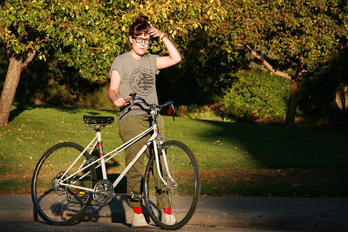 Chelsee & Her Bike