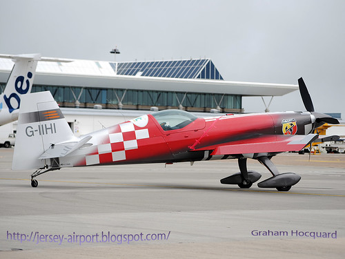 G-IIHI Extra E.330SC by Jersey Airport Photography